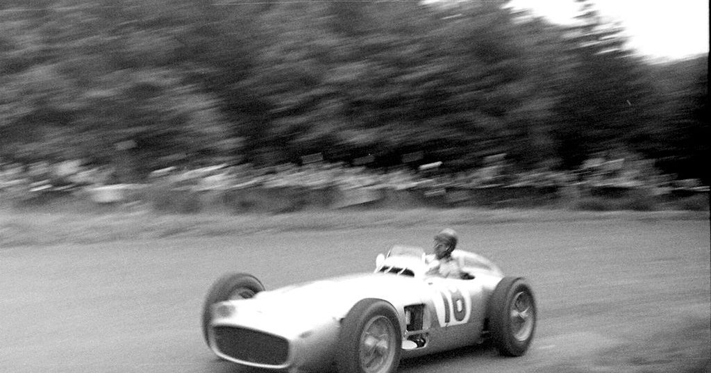 Juan Manuel Fangio en 1954 à Nürburgring