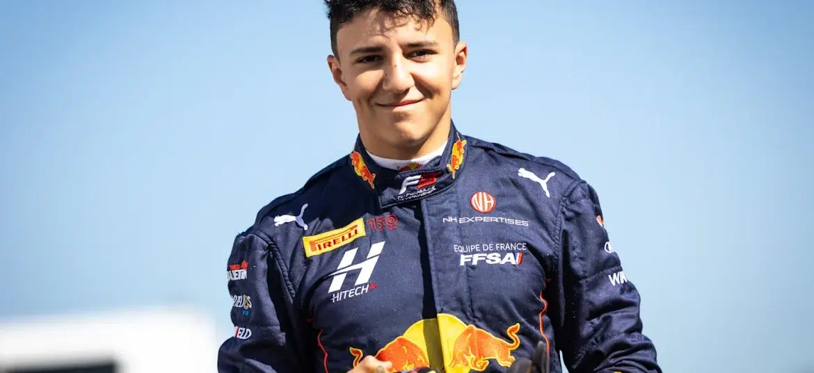 isack hadjar portrait pilote f3